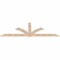 Ekena Millwork Redmond Smooth Timber Gable Bracket, Douglas Fir, 108"W x 36"H x 1 1/2"D x 5 1/2"F, 8/12 Pitch GBW108X36X0206RED00SDF - alternate 2